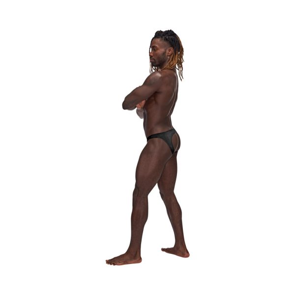 Male Power Barely There Moonshine Black S/M - Image 3