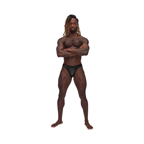 Male Power Barely There Moonshine Black L/XL - Image 2