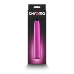 Chroma Rechargeable Vibe 7 in. Pink