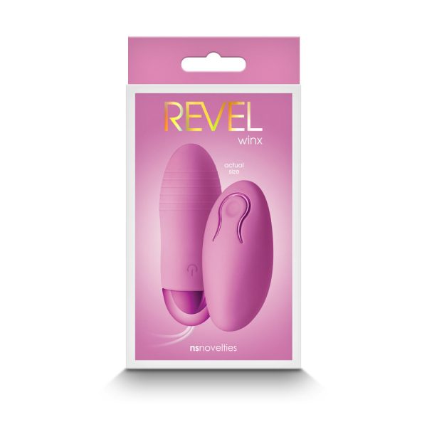 Revel Winx Insertable Bullet with Remote Pink - Image 4