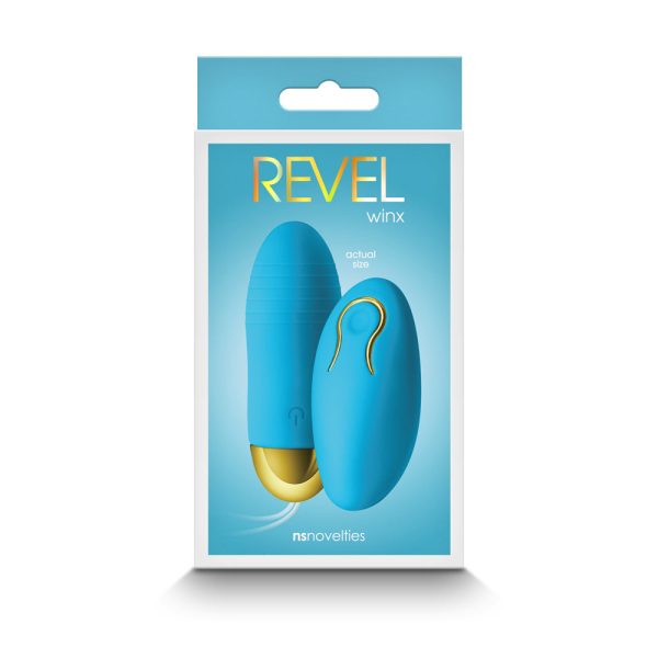 Revel Winx Insertable Bullet with Remote Blue - Image 4