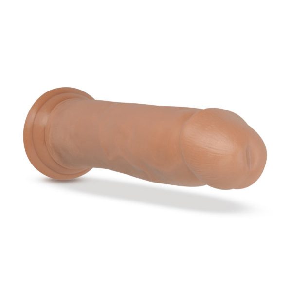 Au Naturel Carlos 9 in. Posable Dual Density Dildo Tan - Image 4
