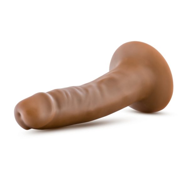 Dr. Skin Silicone Dr. Lucas 5.5 in. Posable Dildo Tan - Image 4