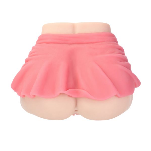 CutiePies Cheerleader Cherry Doggystyle Dual Entry Vagina & Ass Masturbator Beige - Image 8