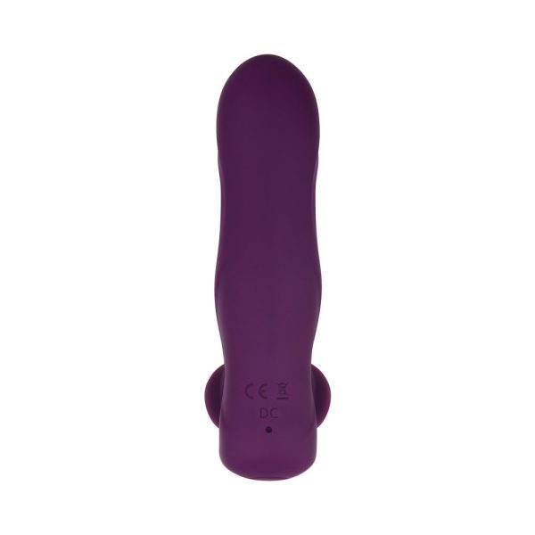 Gender X Velvet Hammer Rechargeable Remote-Controlled Thumping Thrusting Dual Stimulator Purple - Image 9