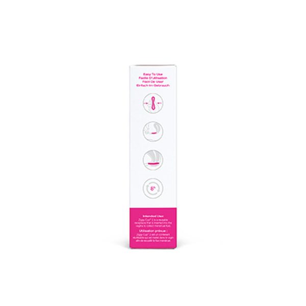 INTIMINA Ziggy Cup 2 Flat-Fit Menstrual Cup Size B - Image 5