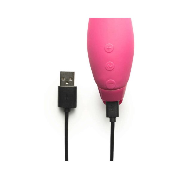 Je Joue Juno Rechargeable Silicone G-Spot Vibrator Fuchsia - Image 5