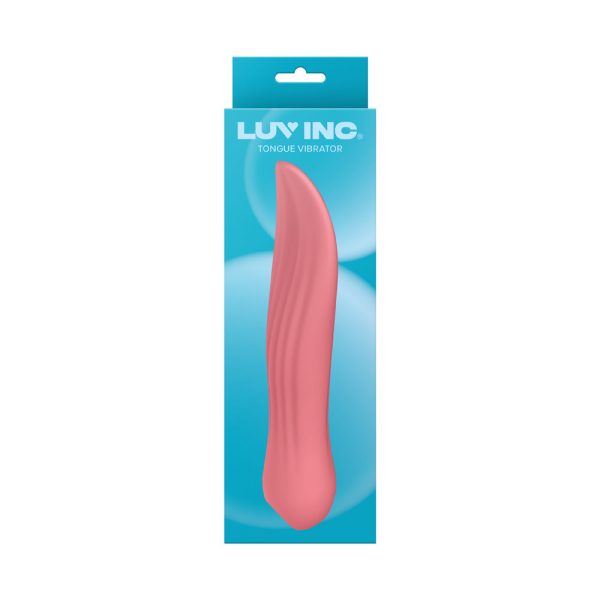 Luv Inc Tv23 Tongue Vibrator Rechargeable Silicone Coral - Image 5