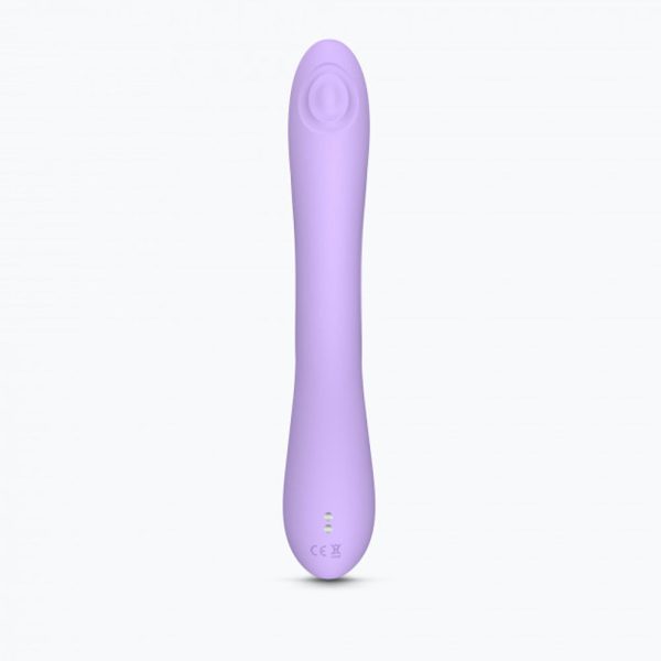 Love to Love Bunny & Clyde Rechargeable Tapping Rabbit Silicone Vibrator Viva Mauve - Image 6