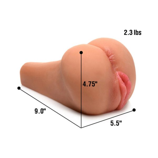 Curve Toys Mistress Juicy Tia Dual Entry Doggy Style Masturbator Medium - Image 4