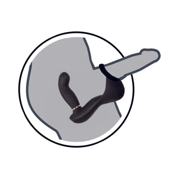 Butts Up P-Spot Massager Pro Silicone Black - Image 4