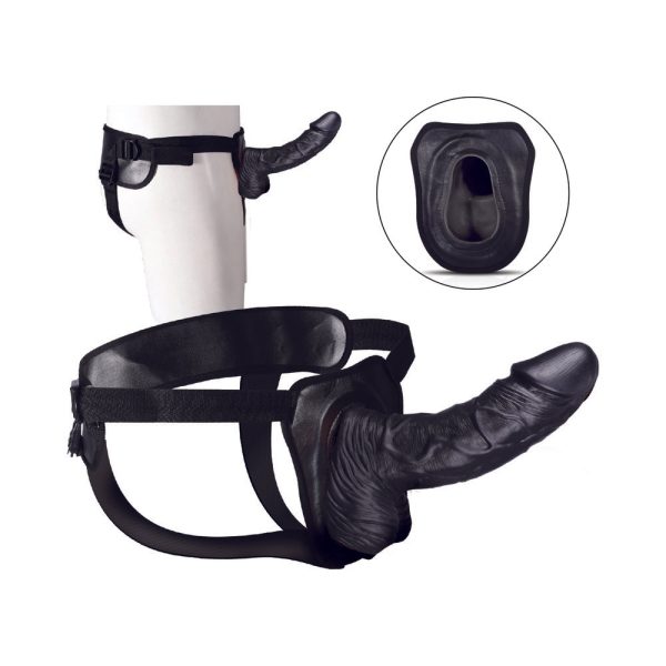 Erection Assistant Hollow Strap-On 8 in. Black - Image 4