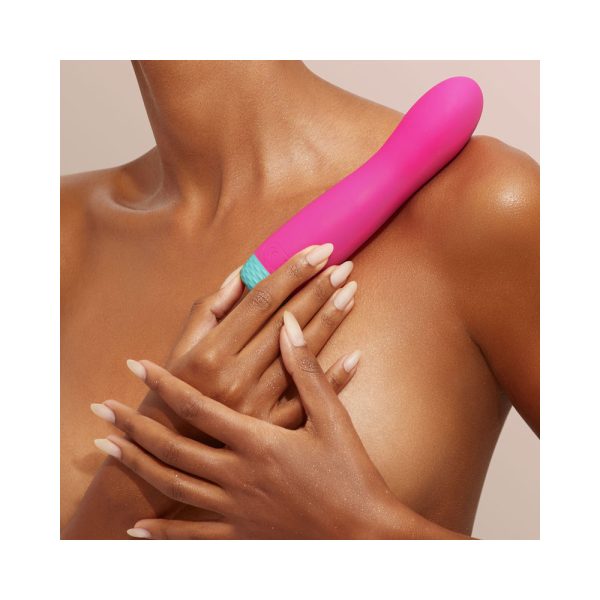 FemmeFunn Rora Rechargeable Silicone Rotating Bullet Vibrator Pink - Image 5