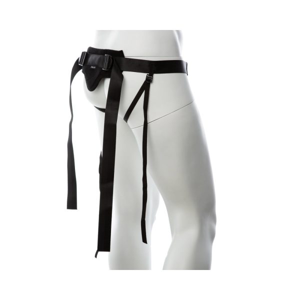 Gender Fluid Skylar Adjustable Strap-On Harness Black - Image 5