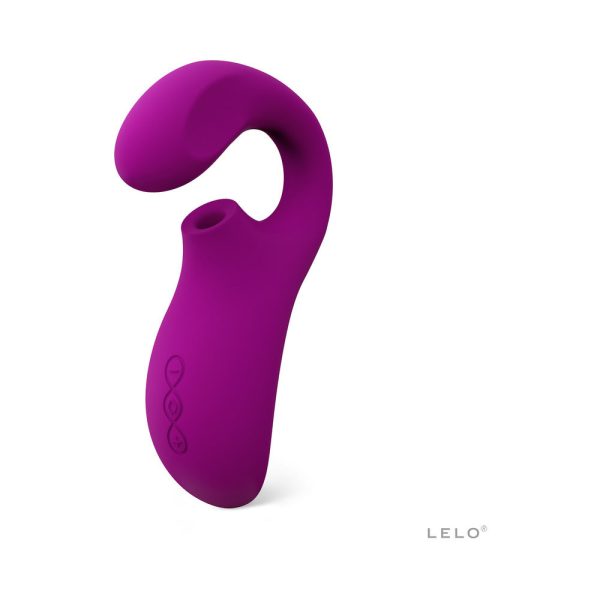 LELO ENIGMA CRUISE Suction Dual Stimulator Deep Rose - Image 3