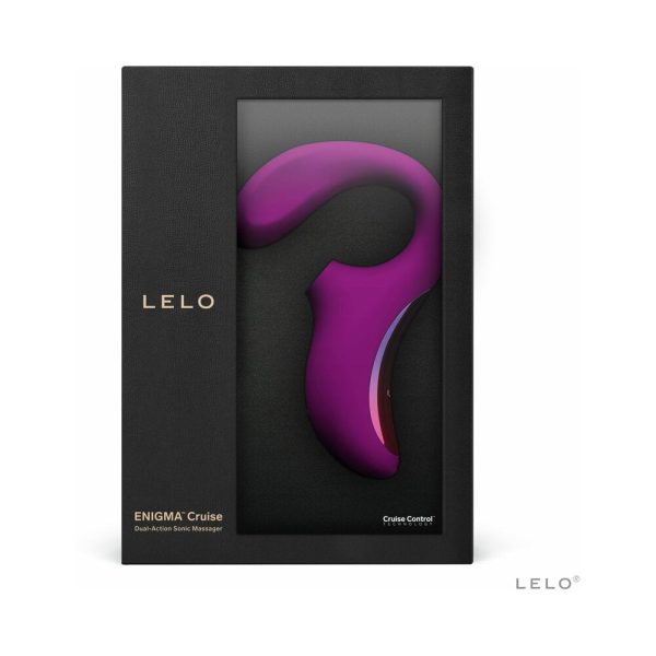 LELO ENIGMA CRUISE Suction Dual Stimulator Deep Rose - Image 4