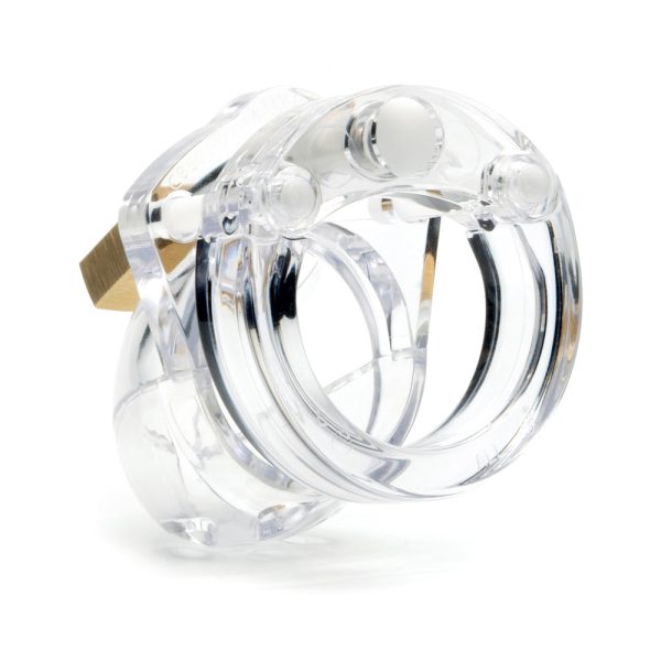 Mini Me Clear Male Chastity 1.25" Length - Image 4