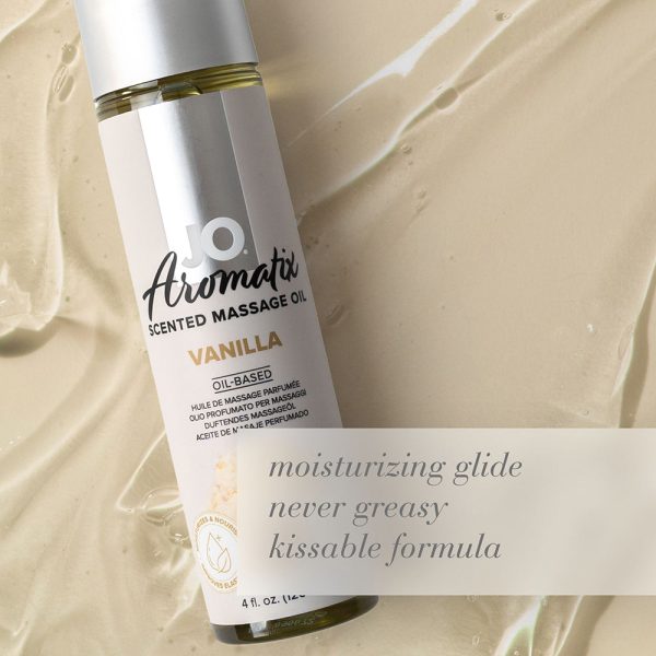 JO Aromatix Vanilla Scented Massage Oil 4 oz. - Image 5