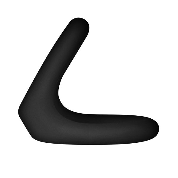 Forto F-22 Liquid Silicone Cock & Ball D-Ring Large Black - Image 3