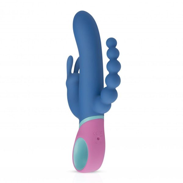 PMV20 Vice Double Vibrator Silicone Blue - Image 2