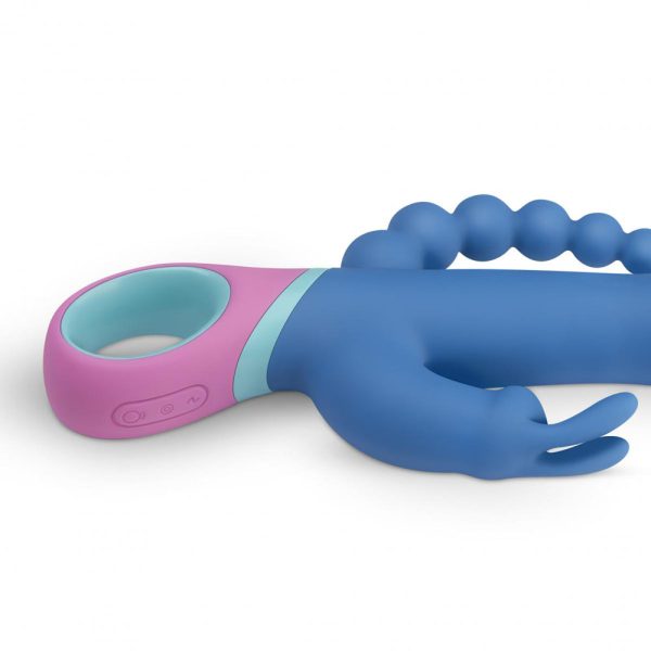 PMV20 Vice Double Vibrator Silicone Blue - Image 5