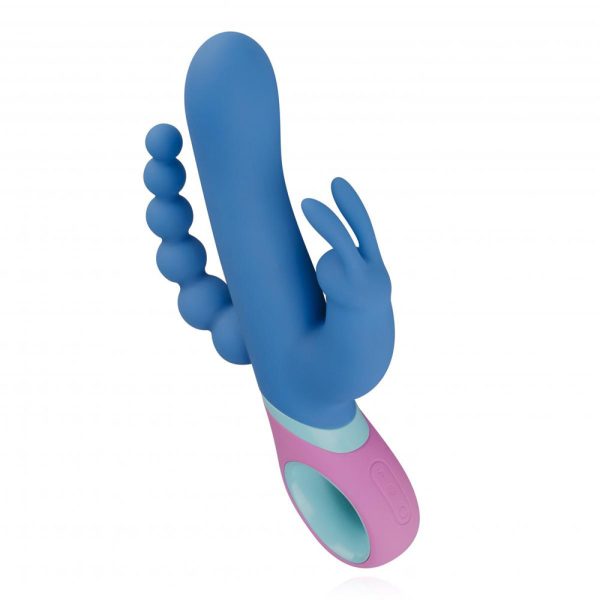 PMV20 Vice Double Vibrator Silicone Blue - Image 6