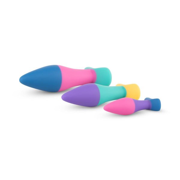 PMV20 Koda 3-Piece Butt Plug Set Multicolor - Image 3