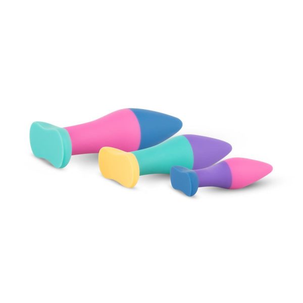 PMV20 Koda 3-Piece Butt Plug Set Multicolor - Image 4