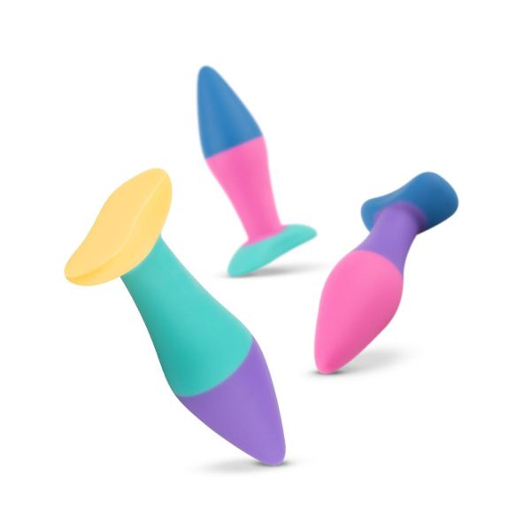 PMV20 Koda 3-Piece Butt Plug Set Multicolor - Image 6