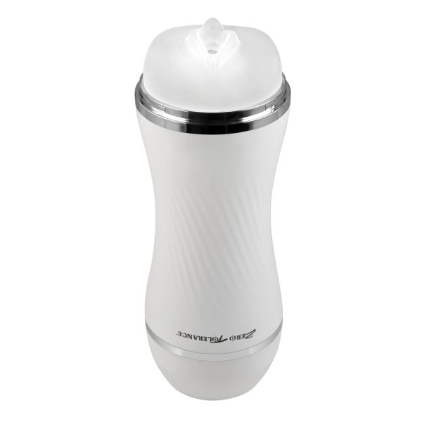 Zero Tolerance Double Dip Dual-Ended Realistic Stroker with Movie Download White - Image 6