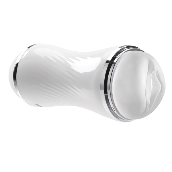 Zero Tolerance Double Dip Dual-Ended Realistic Stroker with Movie Download White - Image 9