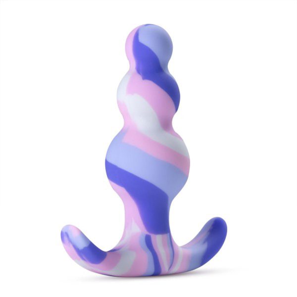 Blush Avant Twilight Silicone Anal Plug Blue - Image 2
