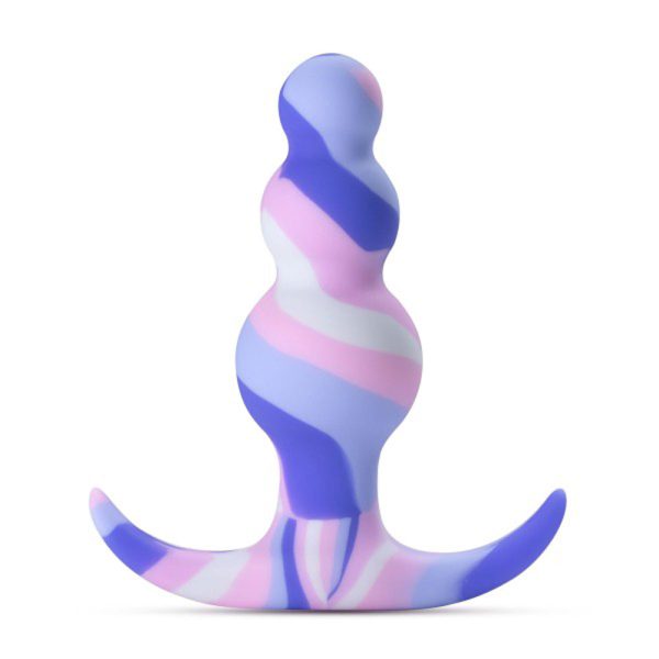Blush Avant Twilight Silicone Anal Plug Blue - Image 3