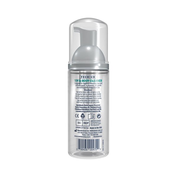 Swiss Navy Toy and Body Cleaner Foaming Dispenser 1.6 oz. - Image 2
