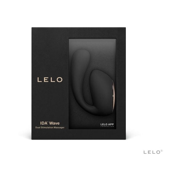 LELO IDA Wave Rechargeable Dual Stimulator Black - Image 6