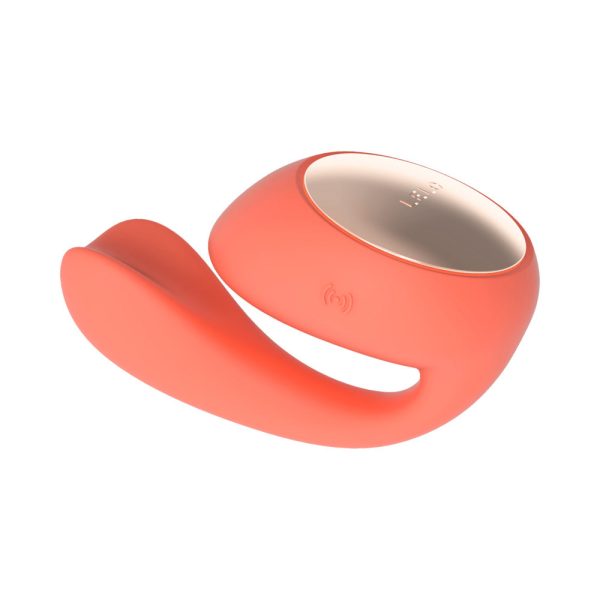 LELO IDA WAVE Rechargeable Dual Stimulator Coral Red - Image 3