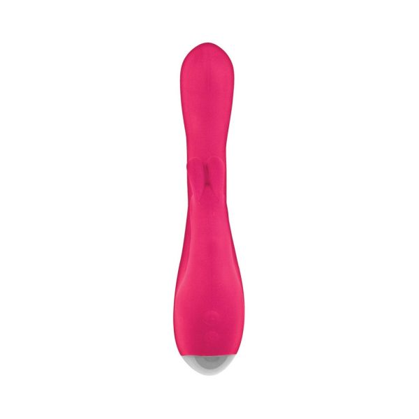 Princess Bunny Tickler Dual Stimulator Silicone Pink - Image 4