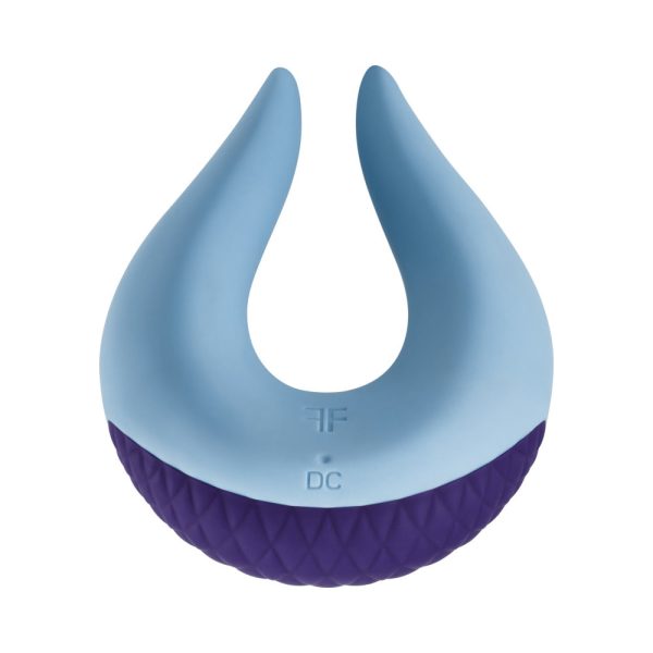 FemmeFunn Volea Rechargeable Silicone Fluttering Tip Vibrator Light Blue - Image 2