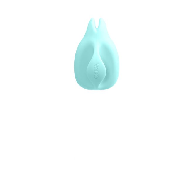 VeDO Huni Rechargeable Finger Vibe Tease Me Turquoise - Image 2