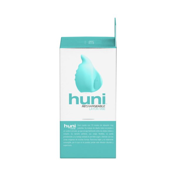 VeDO Huni Rechargeable Finger Vibe Tease Me Turquoise - Image 7