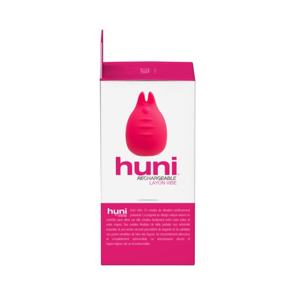 VeDO Huni Rechargeable Finger Vibe Tease Me Foxy Pink - Image 6