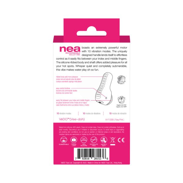 VeDO Nea Rechargeable Finger Vibe Foxy Pink - Image 8