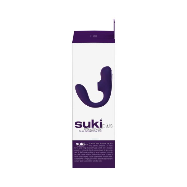 VeDO Suki Plus Rechargeable Dual Sonic Vibe Deep Purple - Image 6