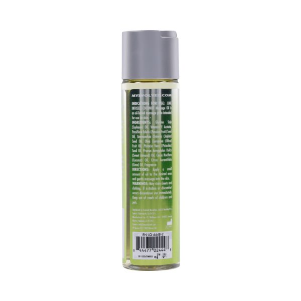Evolved Anoint Perfumery Lime Infused Coconut Massage Oil 4 oz. - Image 2