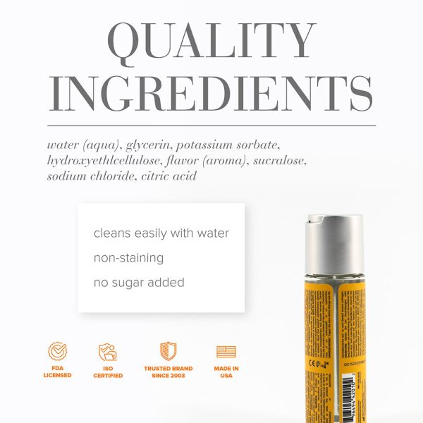JO Cocktails Mimosa Flavored Water-Based Lubricant 2 oz. - Image 3