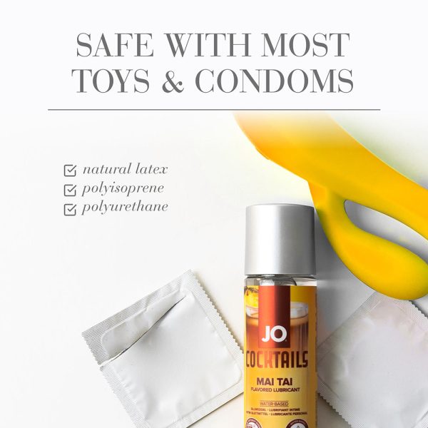 JO Cocktails Mai Tai Flavored Water-Based Lubricant 2 oz. - Image 4