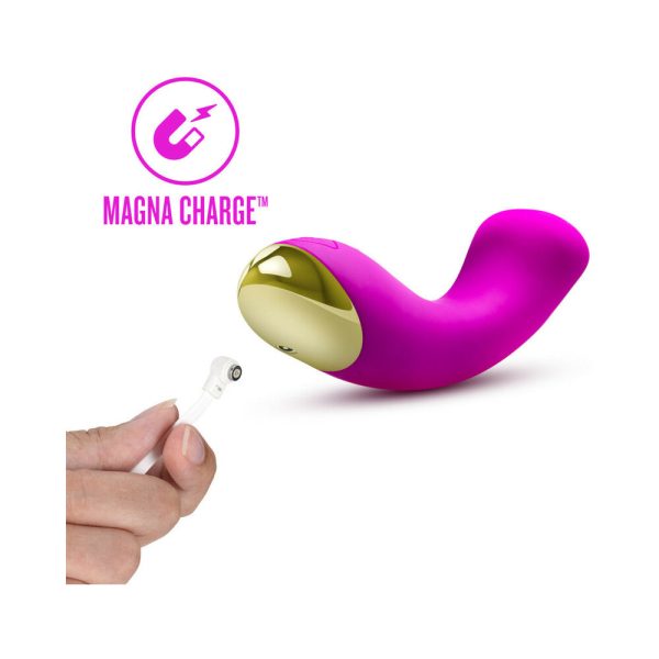 Aria Bangin'' AF Rechargeable Silicone G-Spot Vibrator Purple - Image 6