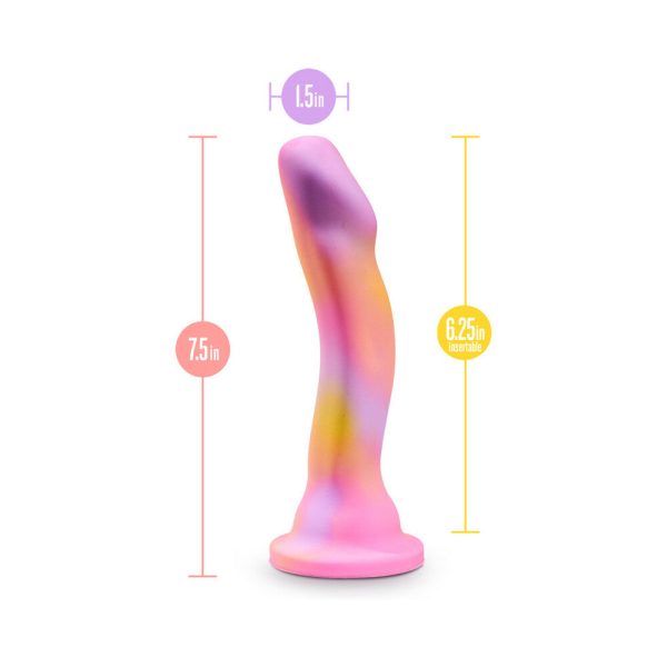 Avant Sun''s Out 7.5 in. Silicone Dildo Pink - Image 3