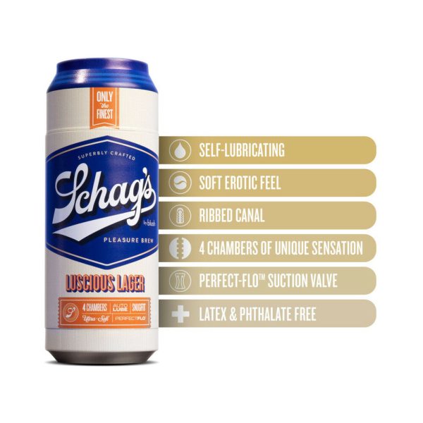 Schag''s Luscious Lager Self-Lubricating Stroker Frosted - Image 3