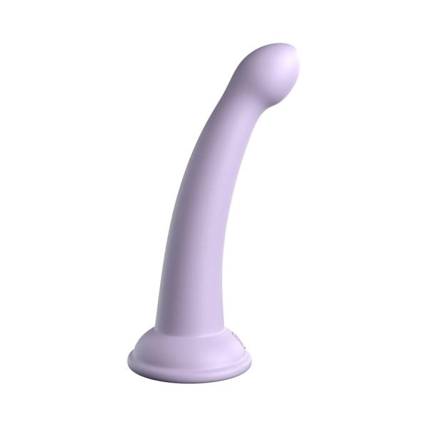 Dillio Platinum Collection Secret Explorer 6 in. Silicone Dildo Purple - Image 3